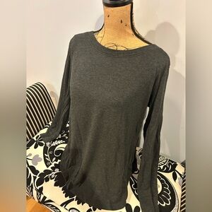 CAbi Charcoal Long Sleeve Women's shirt